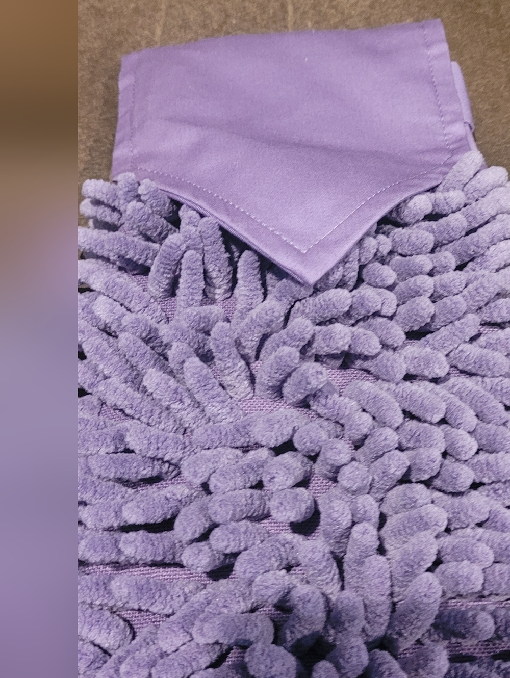 Norwex Plush Chenille Hand Towel  Lavender Purple